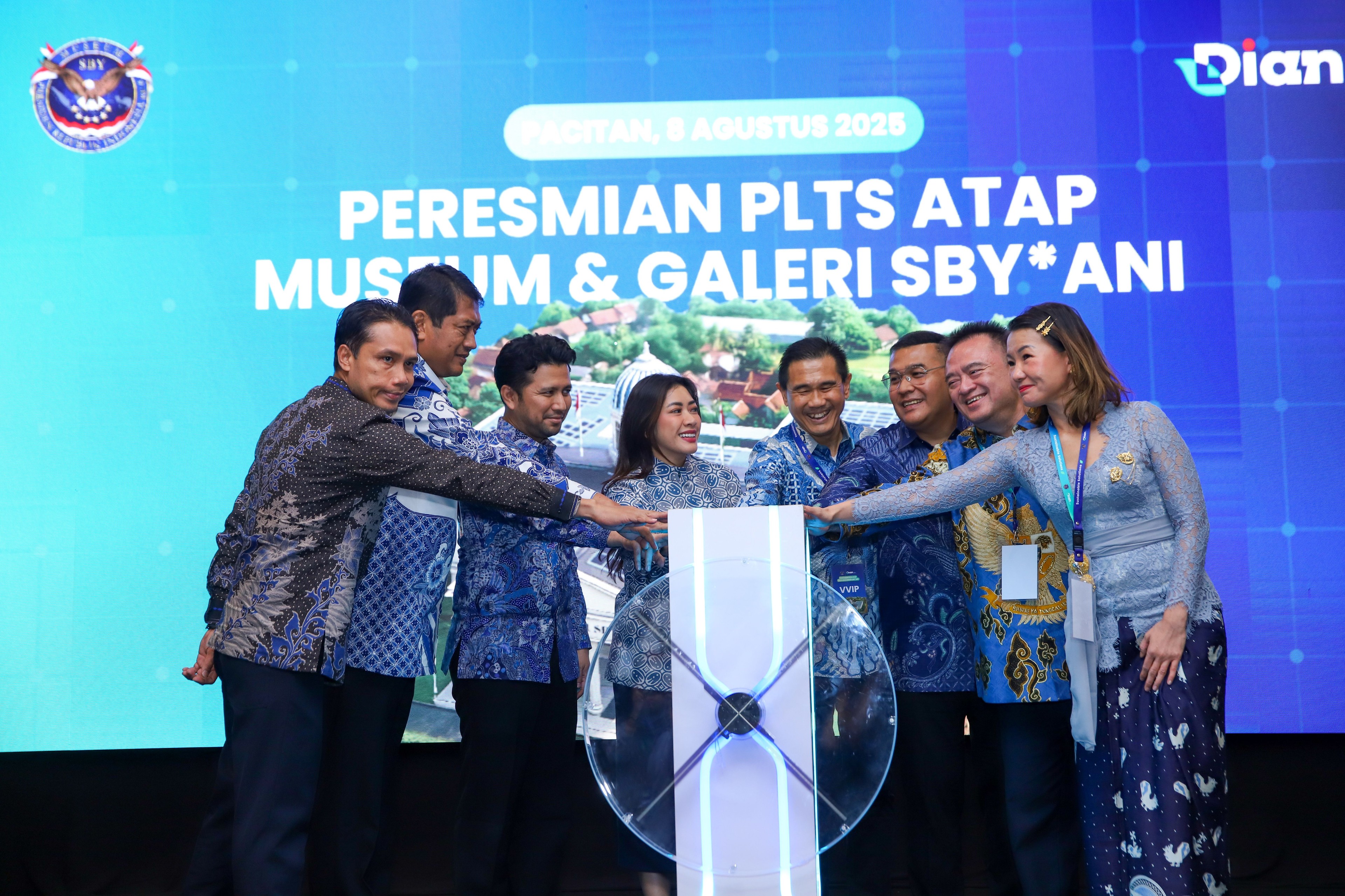 Peresmian PLTS Atap Museum SBY*ANI